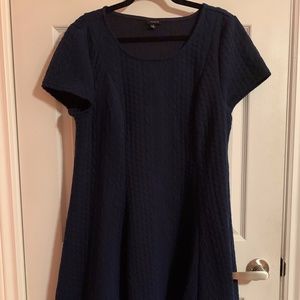 Torrid Blue Cable Knit Dress Size 1